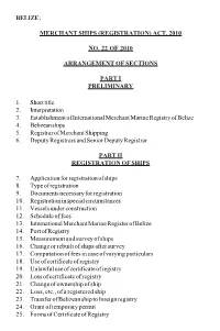 Merchant Ships (Registration) Act, 2010