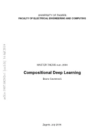 Compositional Deep Learning