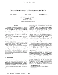Connectivity Properties of Mainline Bittorrent DHT Nodes