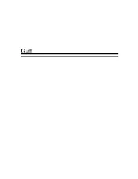 Libffi This Manual Is for Libffi, a Portable Foreign-Function Interface Library