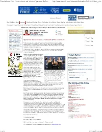 Townhall.Com::Dixie Chicks, Dissent, and "Whacked" Paranoia::By Jon