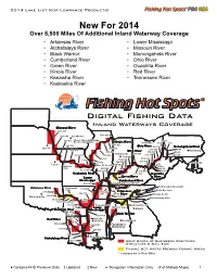 2014 Lake List (For Lowrance Products)