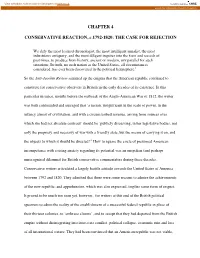 CHAPTER 4 CONSERVATIVE REACTION, C.1792-1820: THE