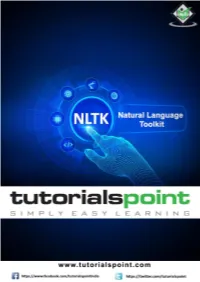 Download Natural Language Toolkit Tutorial