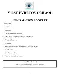 Information Booklet