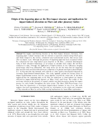 Origin of the Degassing Pipes at the Ries Impact Structure and Implications for Impact‐Induced Alteration on Mars and Other Pl