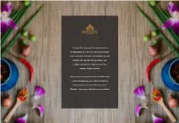 2016 Sawadee Revamped Menu