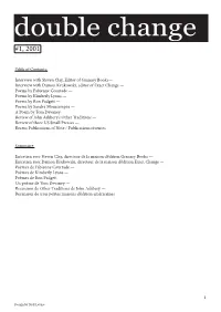 Double Change #1.Pdf