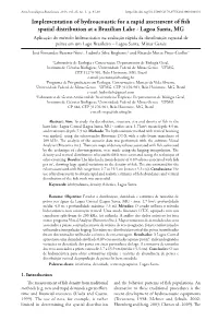 Implementation of Hydroacoustic for a Rapid Assessment of Fish Spatial
