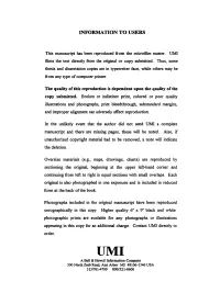 Information to Users