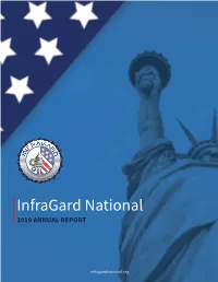 Infragard National 2019 ANNUAL REPORT