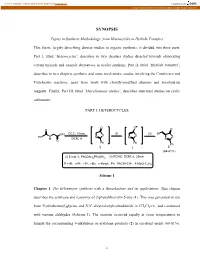 Cis-Trans Enantiomerism, Fulvene Cycloadditions And