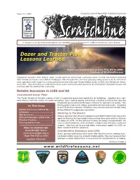 Dozer and Tractor Plow Lessons Learned