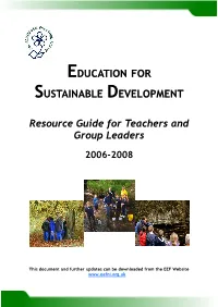 ESD Resource Guide