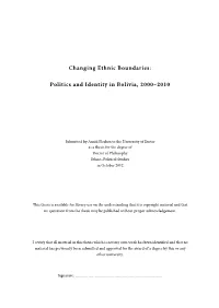 Changing Ethnic Boundaries