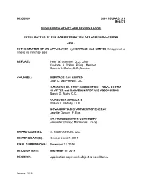 Decision 2014 Nsuarb 201 M06271 Nova Scotia Utility