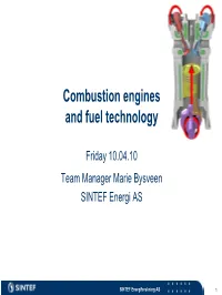 Internal Combustion Engines in CHP Systems Using Natural