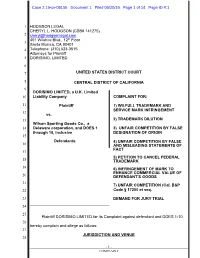 Case 2:19-Cv-08155 Document 1 Filed 09/20/19 Page 1 of 14 Page ID #:1