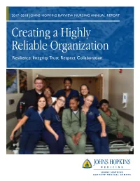 Creating a Highly Reliable Organization Resilience