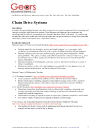 Chain Drive Systems