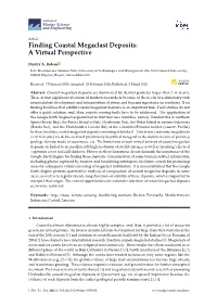 Finding Coastal Megaclast Deposits: a Virtual Perspective