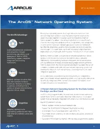The Arcos Network Operating System