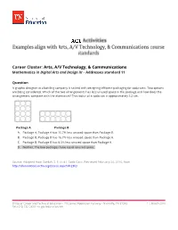 ACT Resources for Arts A/V Technology