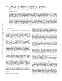 Arxiv:2105.00948V2 [Quant-Ph] 24 Jun 2021 the Present Day