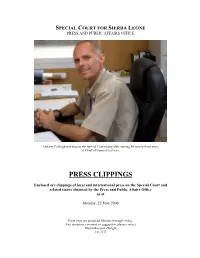 SCSL Press Clippings
