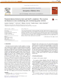 Transmetalation Between Au(I) and Sn(IV) Complexes