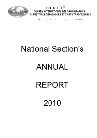 Annual Report NS 2010