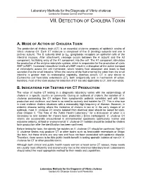 Chapter 7: Detection of Cholera Toxin