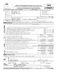 2019 IRS Form