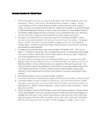 Discussion Questions for Pickwick Papers 1. the Pickwick Papers