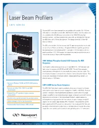 Laser Beam Profilers