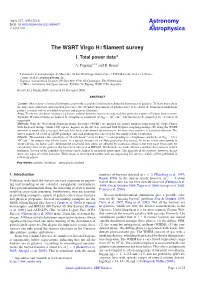 The WSRT Virgo H I Filament Survey