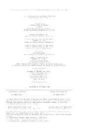 As Filed with the Securities and Exchange Commission on June 28, 2000