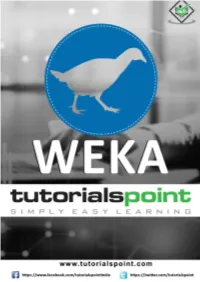 Download Weka Tutorial