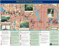 Minnehaha Creek Canoe Route Map Bob Firth Bob