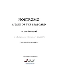 Nostromo a Tale of the Seaboard