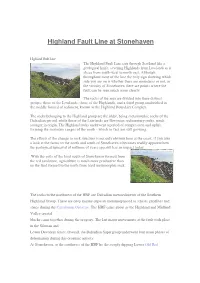 Highland Fault Line at Stonehaven