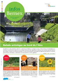 Info Bernex Mars 2021