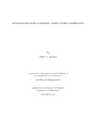 Optimization Over Symmetric Cones Under Uncertainty