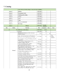 George Mcafee Mccune Paper Finding Aid Part 2 09012020