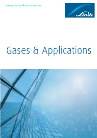 Gases & Applications