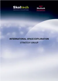 International Space Exploration Strategy Group International Space Exploration