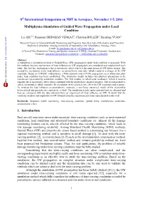 Multiphysics Simulation of Guided Wave Propagation Under Load Condition