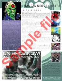 On Sale Now! Judge Dredd Megazine 392