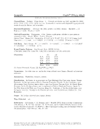 Anapaite Ca2fe (PO4)2 • 4H2O C 2001-2005 Mineral Data Publishing, Version 1