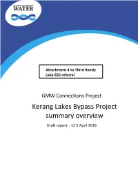 Kerang Lakes Bypass Project Summary Overview Draft Report – V2 5 April 2016